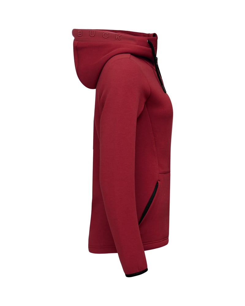 Cutter & Buck Pemberton naisten huppari kierrätyskuidusta – Packshot takaa