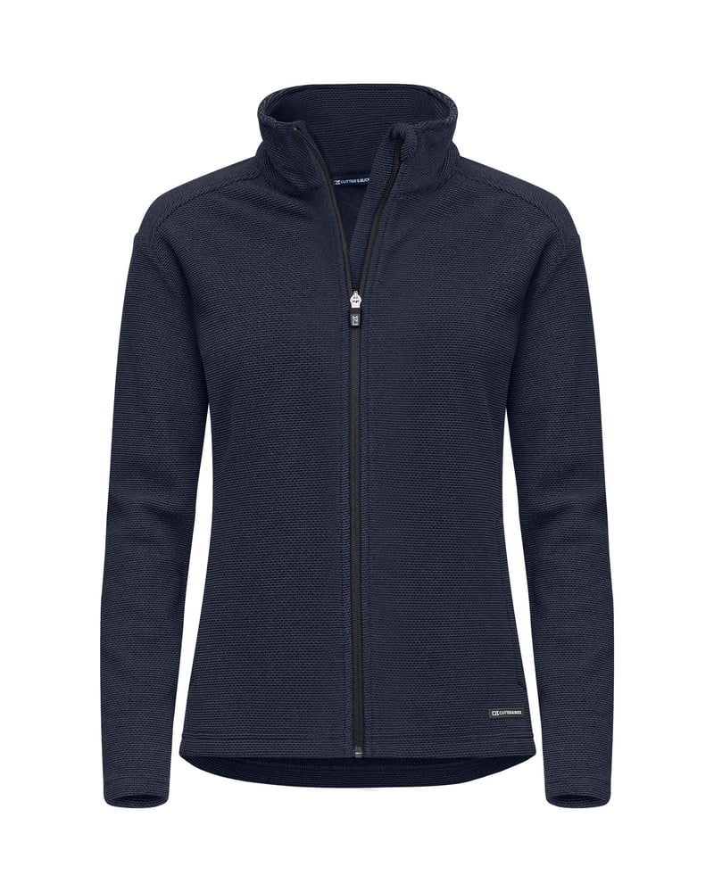 Cutter & Buck Hunts Point naisten fleecetakki vetoketjullinen – Studio edestä