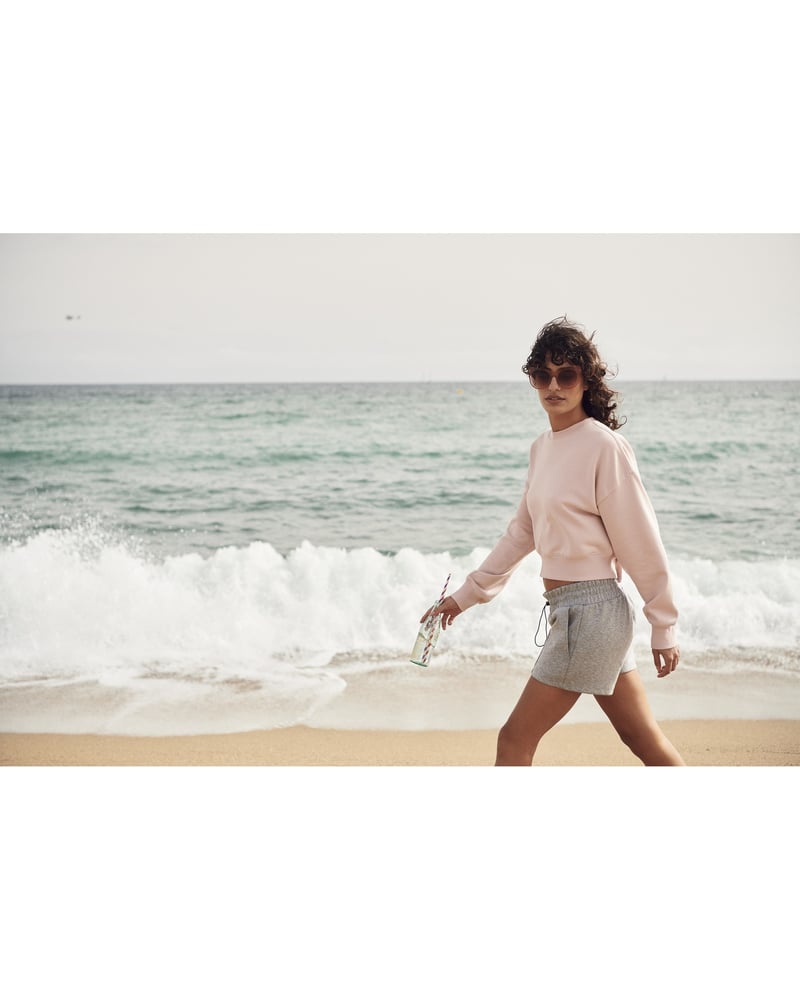 Clique Miami Cropped miesten huppari – Packshot takaa