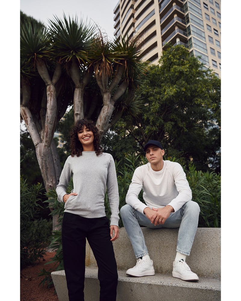 Clique Premium OC Roundneck naisten collegepaita – Packshot takaa