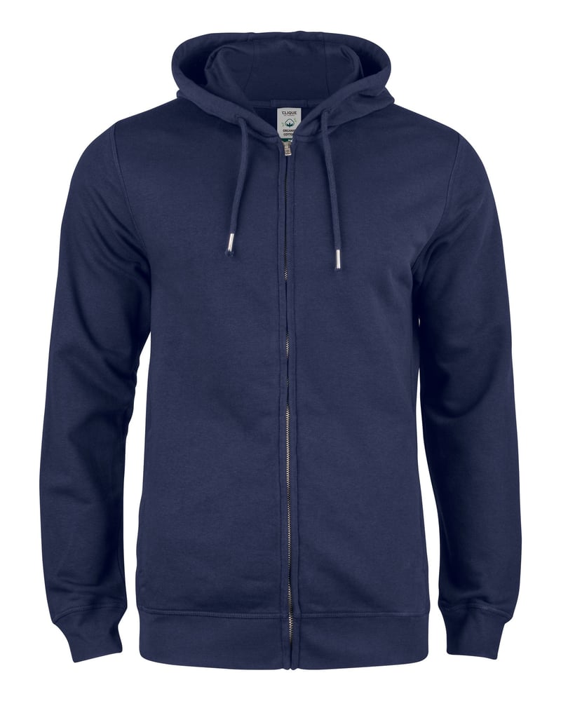 Clique Premium OC Hoody Full Zip miesten huppari – Studio edestä