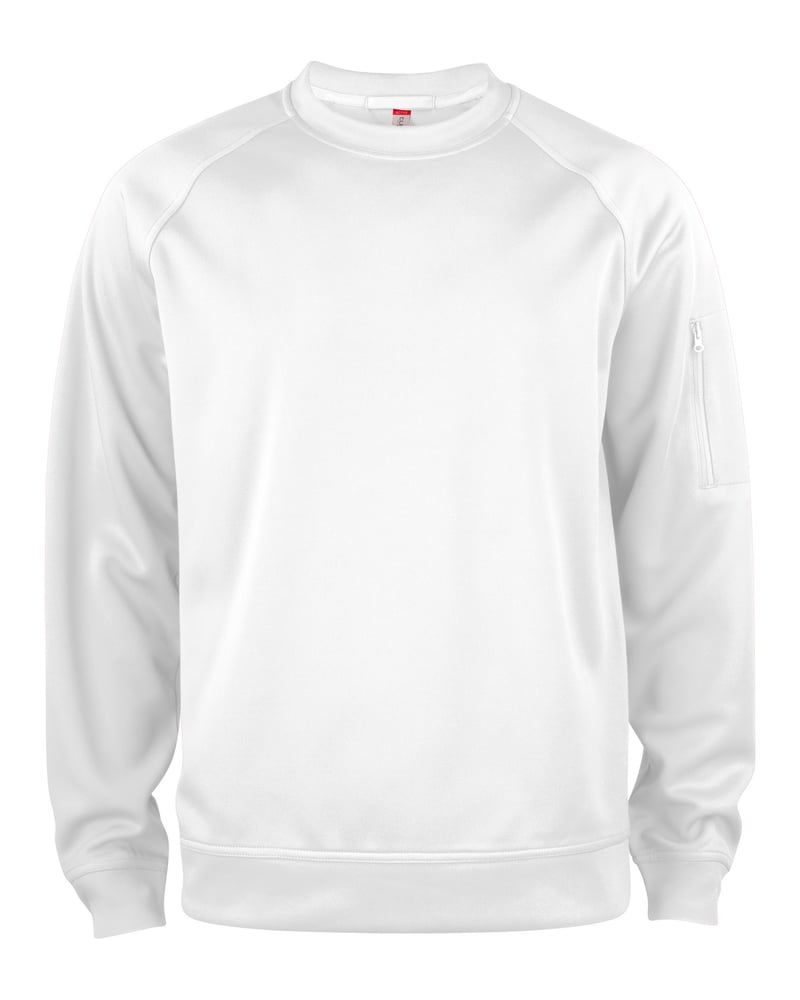 Clique Basic Active Roundneck miesten collegepaita – Studio edestä