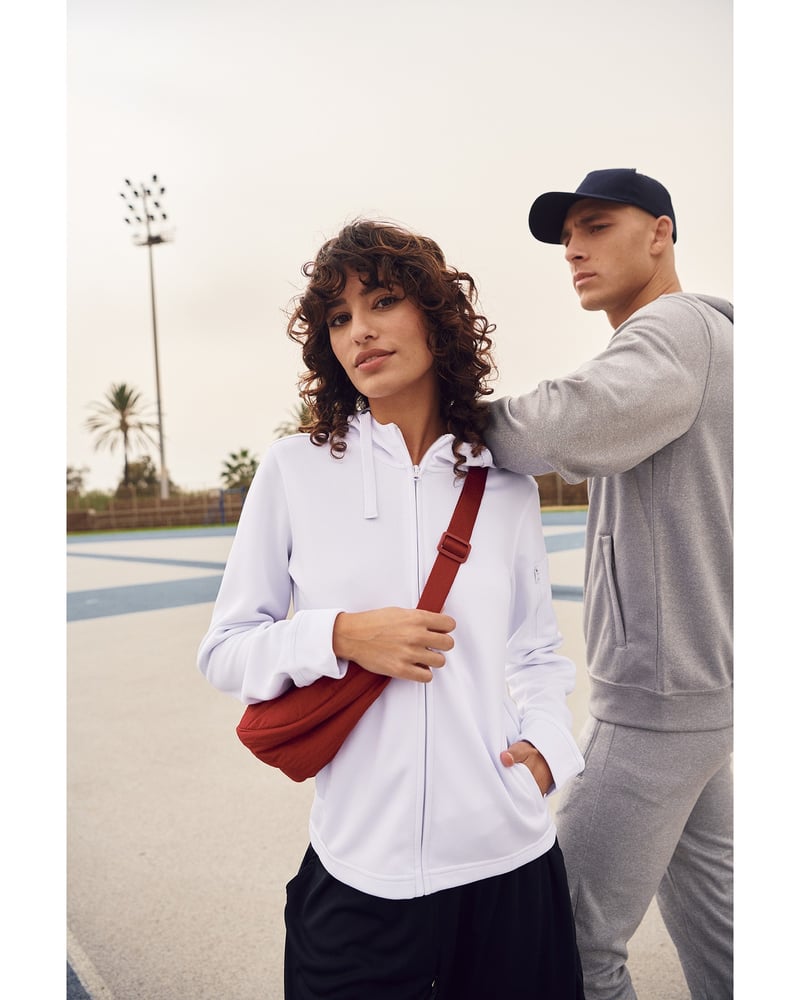 Clique Basic Active Hoody Full Zip naisten huppari – Packshot edestä