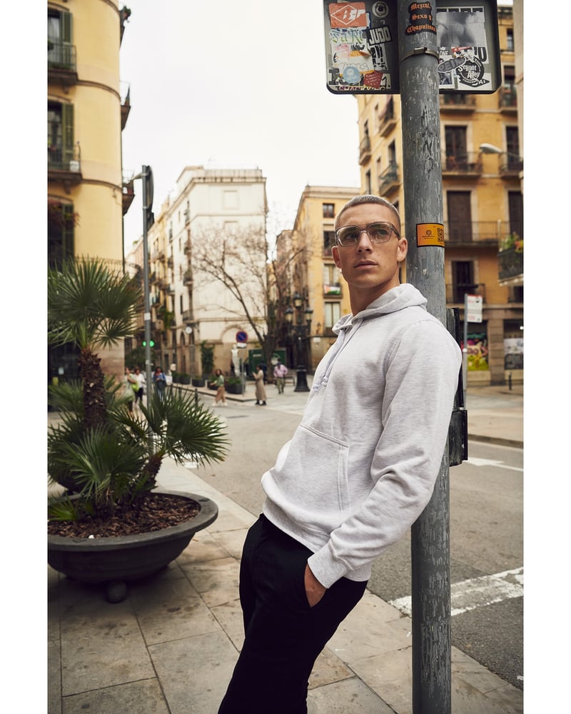 Clique Basic Hoody miesten huppari – Packshot takaa