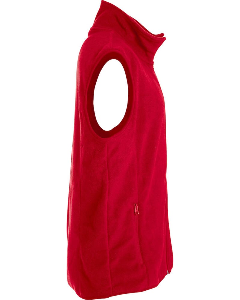 Clique Basic Polar Fleece unisex-fleeceliivi 280g – Packshot takaa