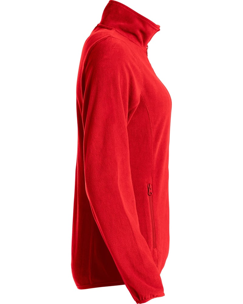 Clique Basic Micro Fleece naisten fleecetakki 190g – Packshot takaa