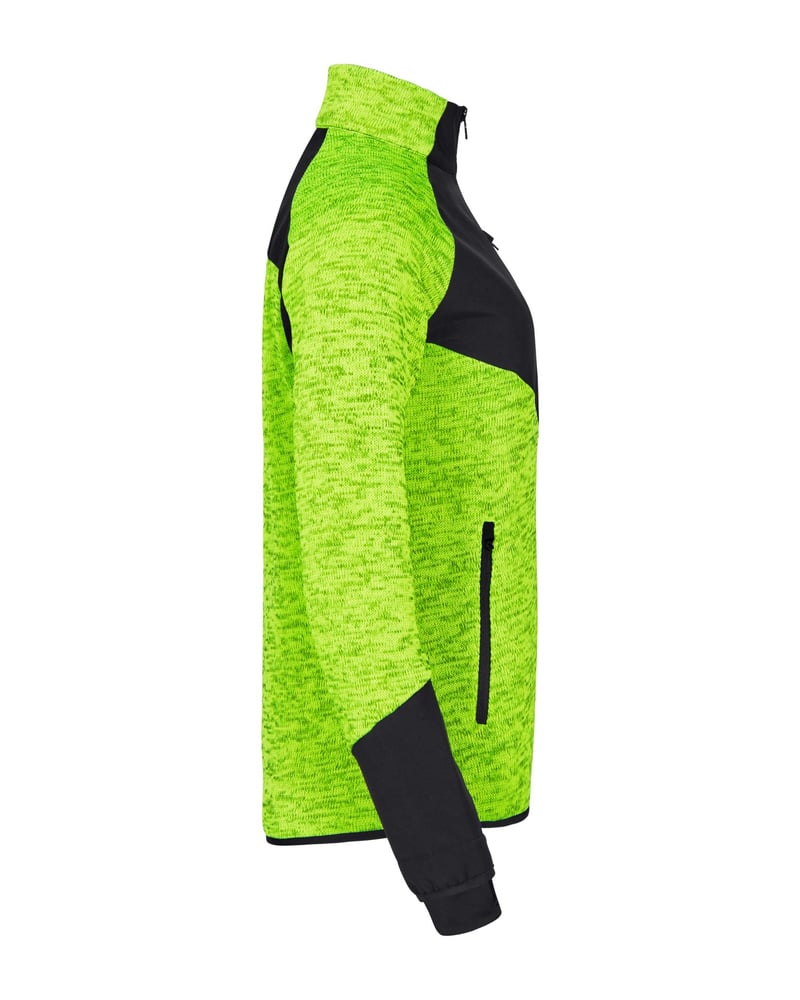 Clique Haines naisten fleecetakki softshell-paneeleilla – Packshot takaa