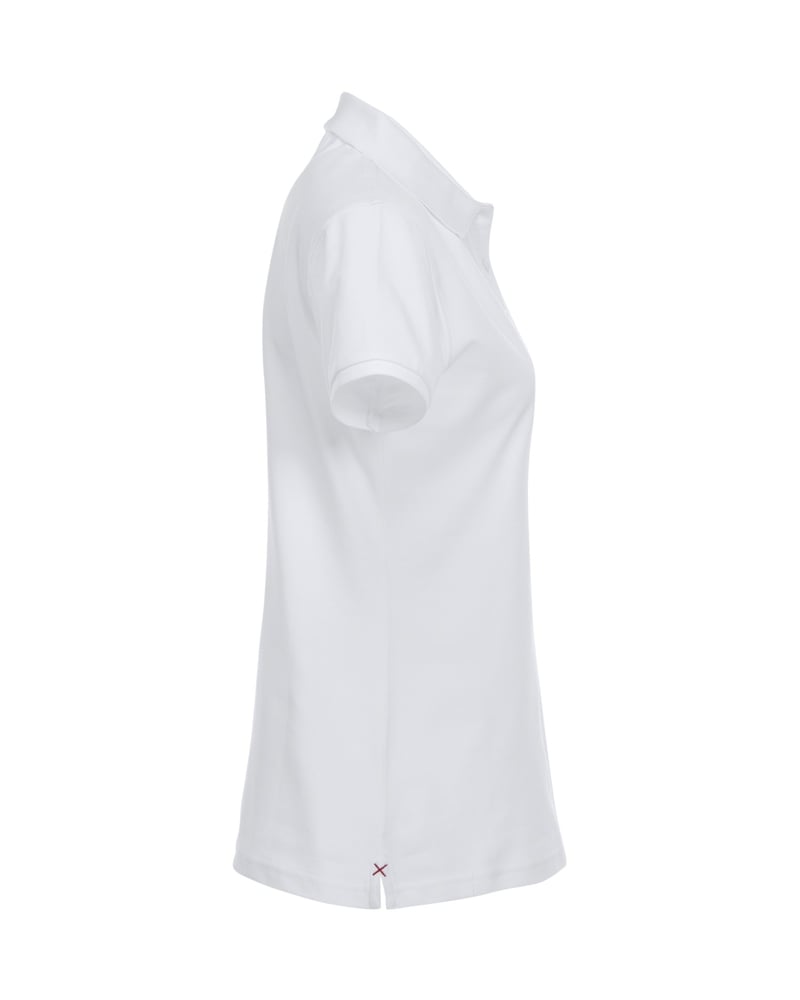 Clique Stretch Premium Polo naisten pikeepaita – Packshot takaa
