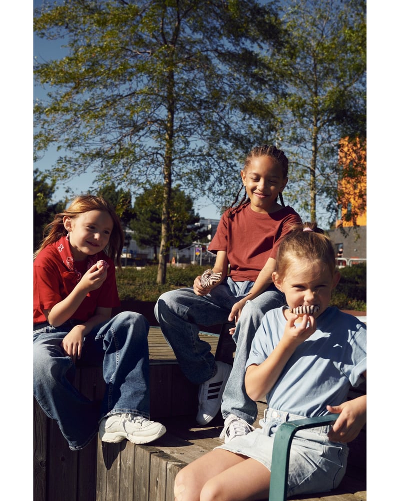 Clique Basic-T Junior lasten t-paita – Packshot edestä