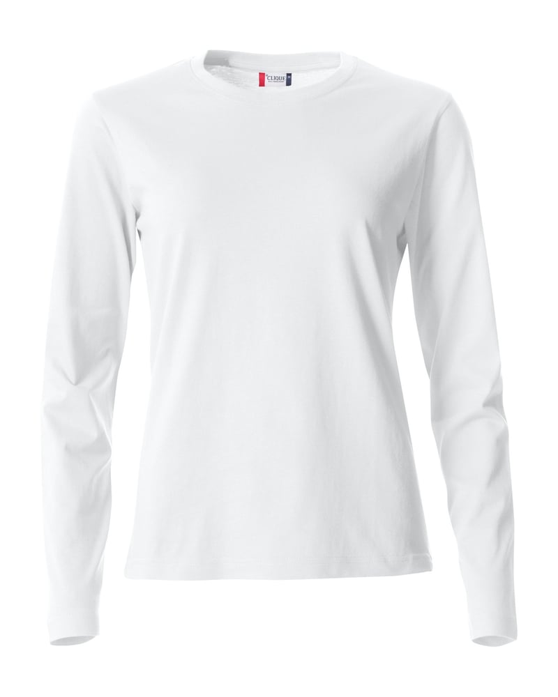 Clique Basic-T Long Sleeve naisten t-paita – Studio edestä