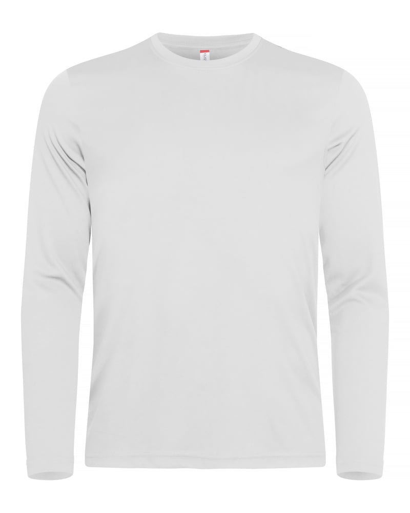 Clique Basic Active-T Long Sleeve miesten t-paita – Studio edestä