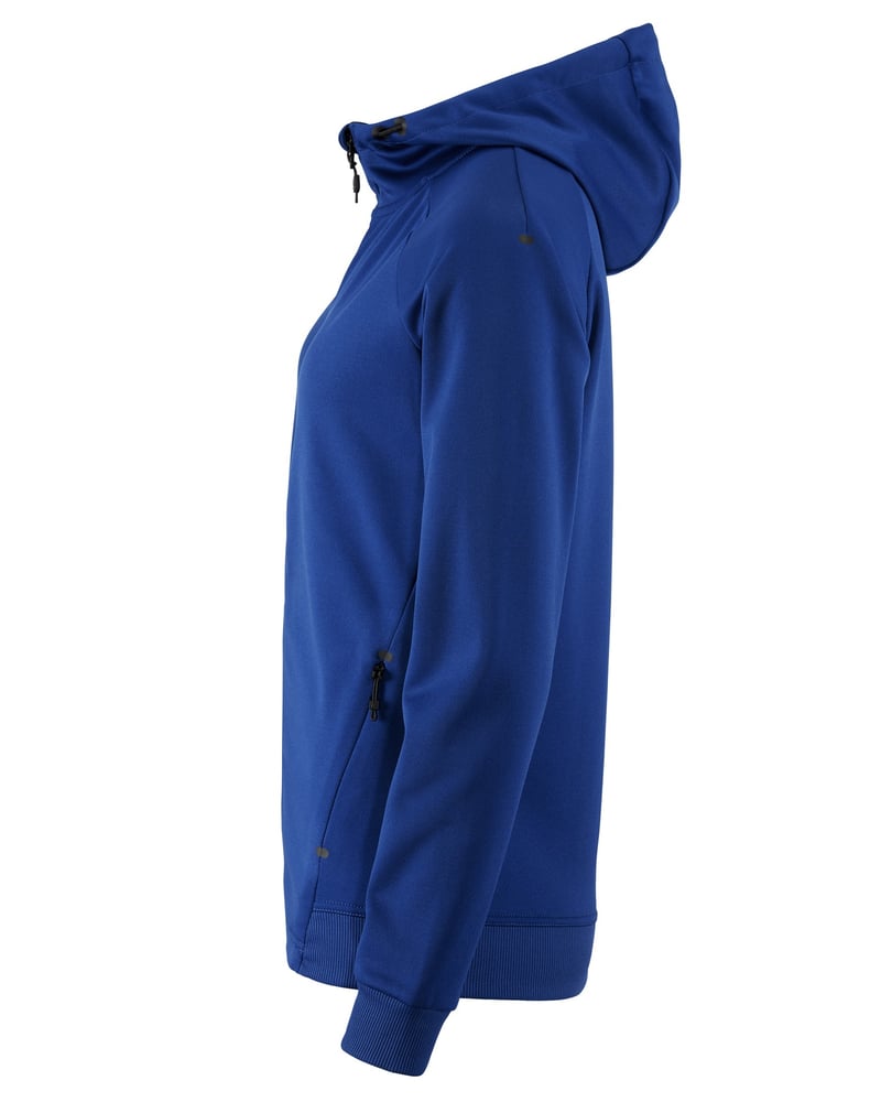 Craft ADV Unify FZ Hood naisten vetoketjuhuppari – Packshot edestä