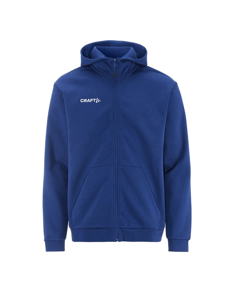 Craft Community 2.0 Logo FZ Hoodie miesten vetoketjuhuppari – Studio edestä