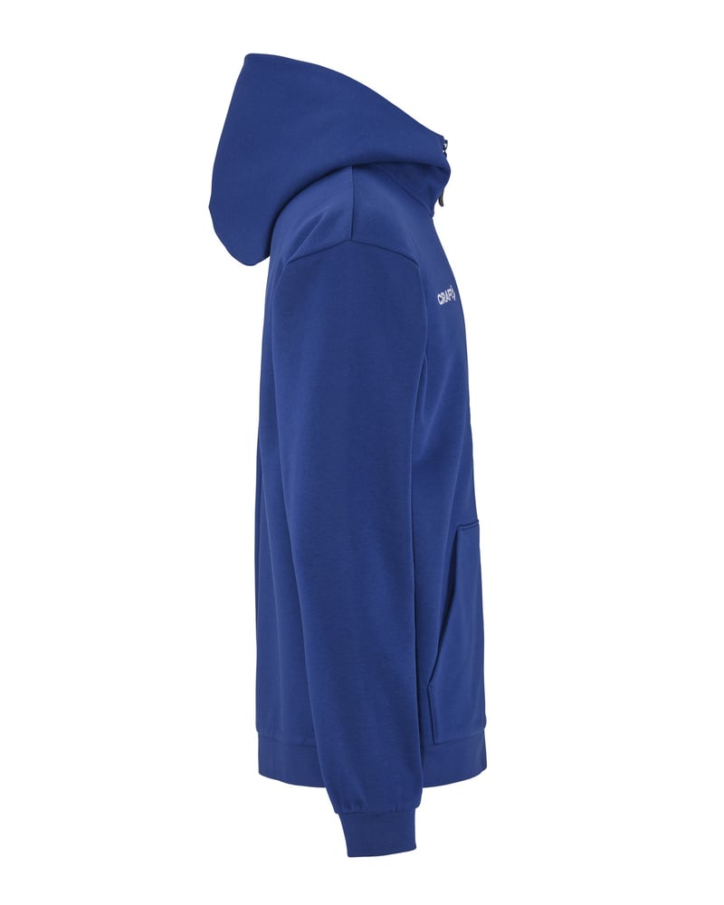 Craft Community 2.0 Logo FZ Hoodie miesten vetoketjuhuppari – Packshot takaa