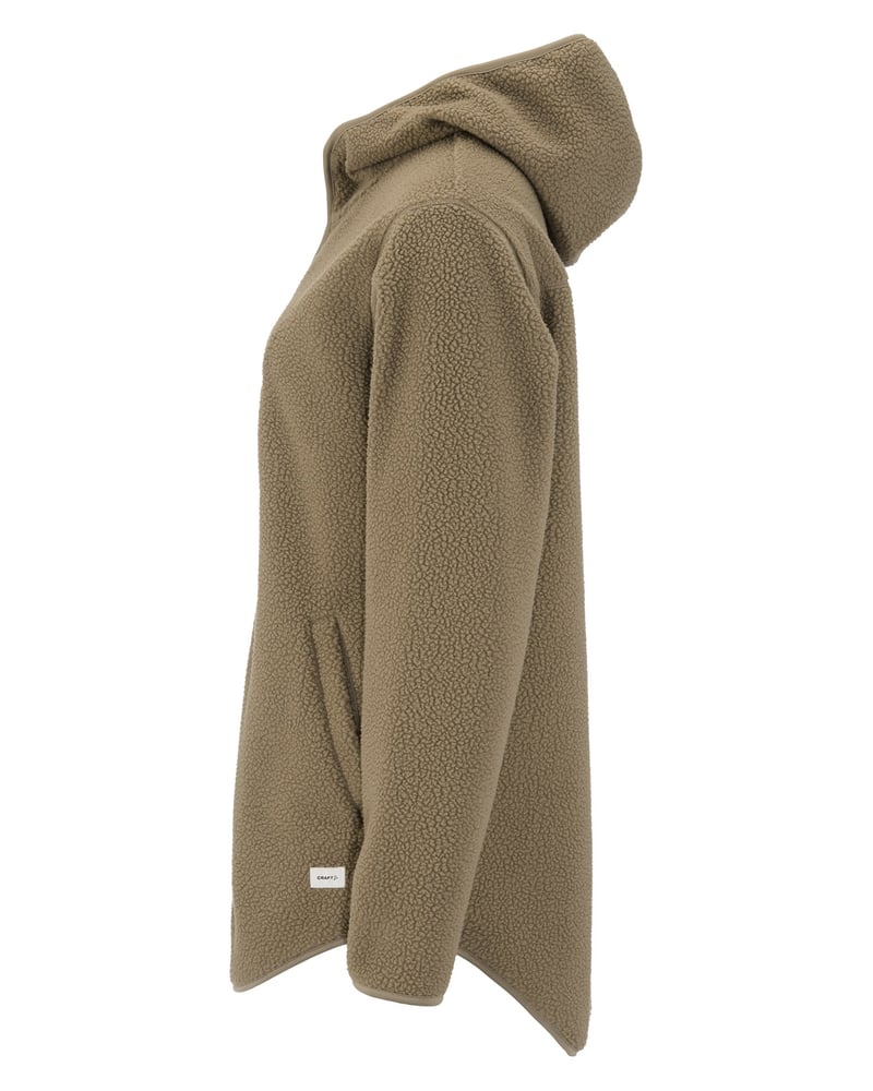 Craft Join Pile Fleece naisten vetoketjullinen fleecehuppari – Packshot edestä