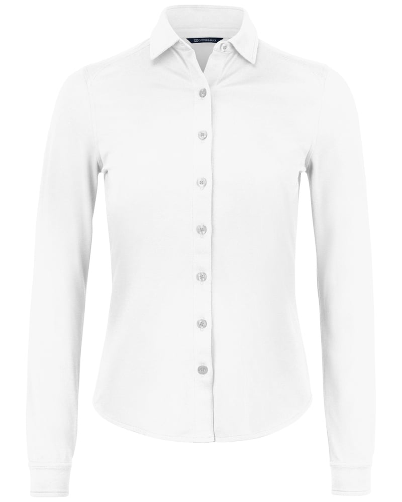 Cutter & Buck Advantage Shirt naisten kauluspaita – Studio edestä