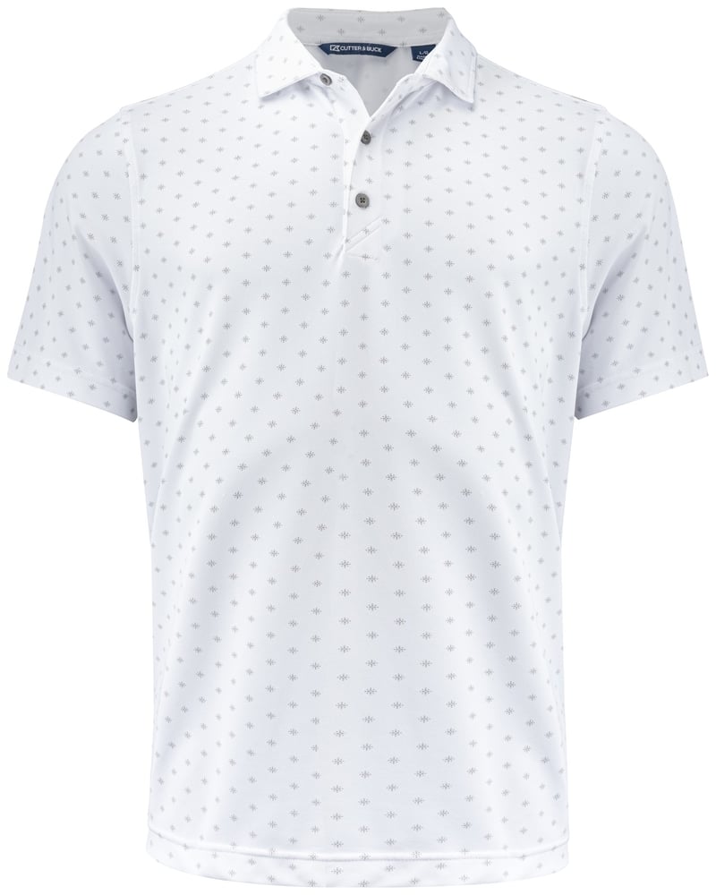 Cutter & Buck Virtue Polo Printed miesten pikeepaita – Studio edestä