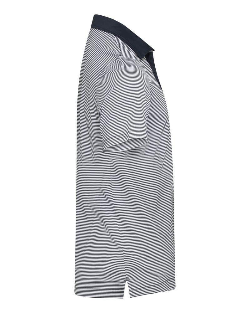 Cutter & Buck Virtue Polo Stripes miesten pikeepaita – Packshot takaa