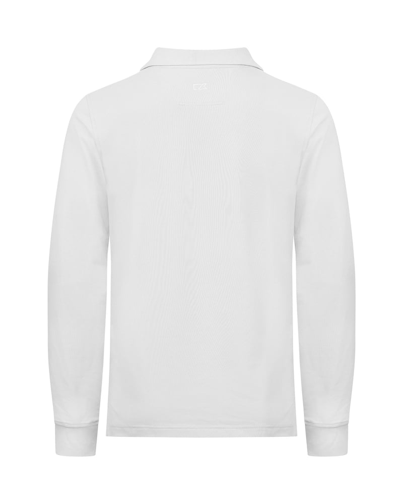 Cutter & Buck Advantage Long Sleeve Polo miesten pikeepaita – Studio takaa