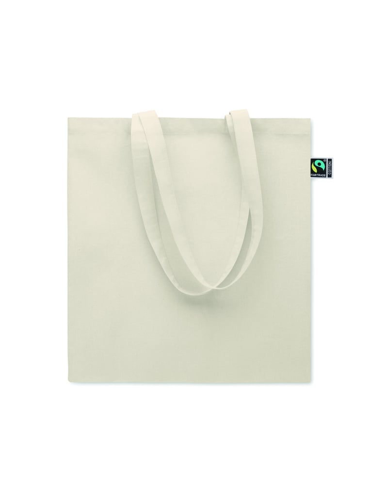 Kangaskassi Reilun kaupan puuvilla 180 g/m² – Packshot edestä