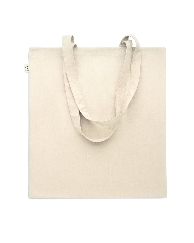 Kangaskassi kierrätyspuuvilla 140 g/m² – Packshot edestä