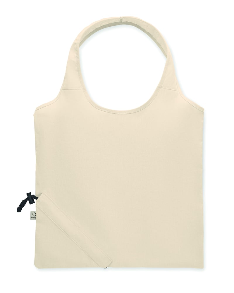 Kangaskassi kierrätyspuuvilla 140 g/m² – Packshot edestä