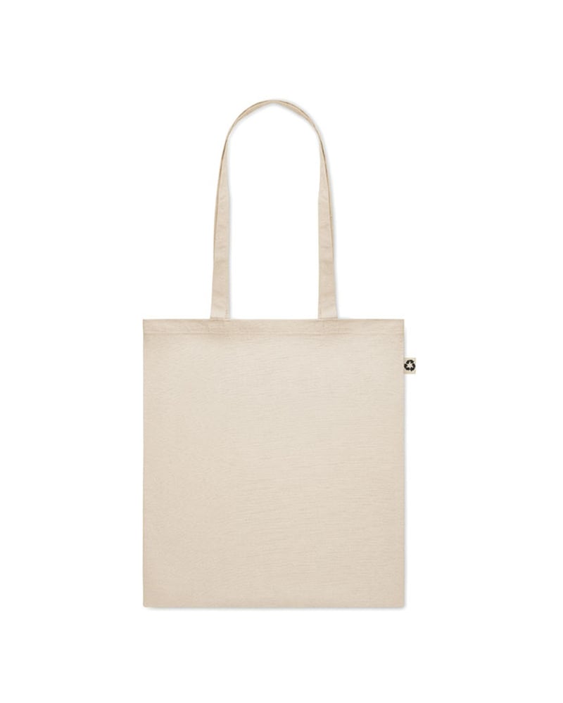 Kangaskassi kierrätyspuuvilla 140 g/m² – Packshot edestä