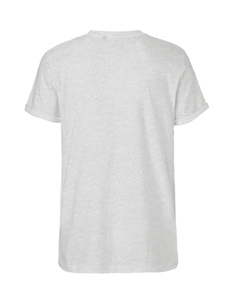 Miesten Roll Up Sleeve t-paita, Reilun kaupan puuvilla, 155g – Packshot edestä