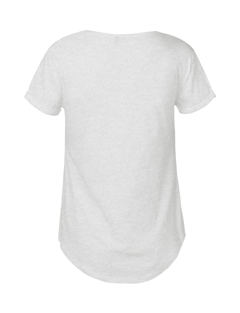 Naisten Roll Up Sleeve t-paita, Reilun kaupan puuvilla, 155g – Packshot edestä