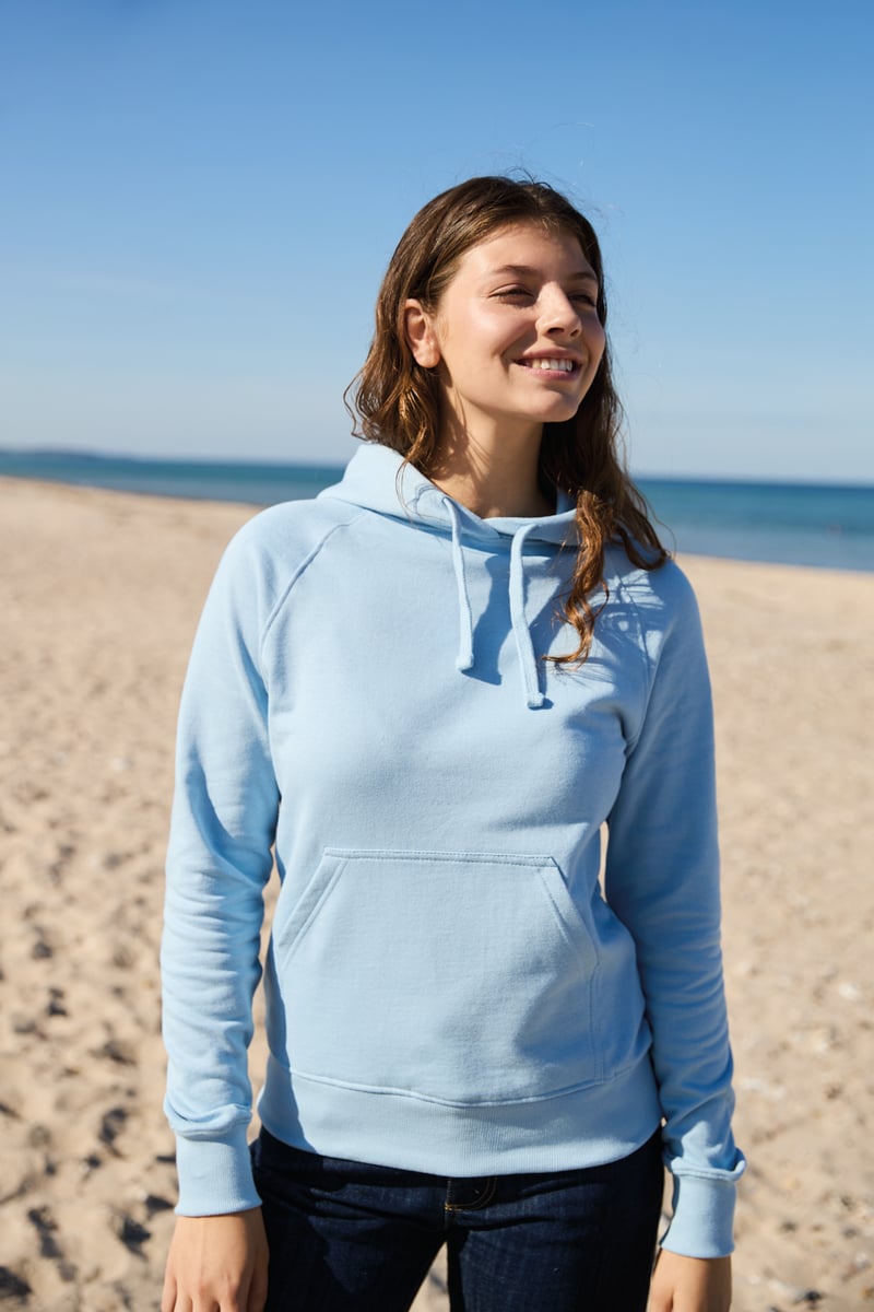 Naisten huppari, Reilun kaupan puuvilla, 300g – Studio edestä