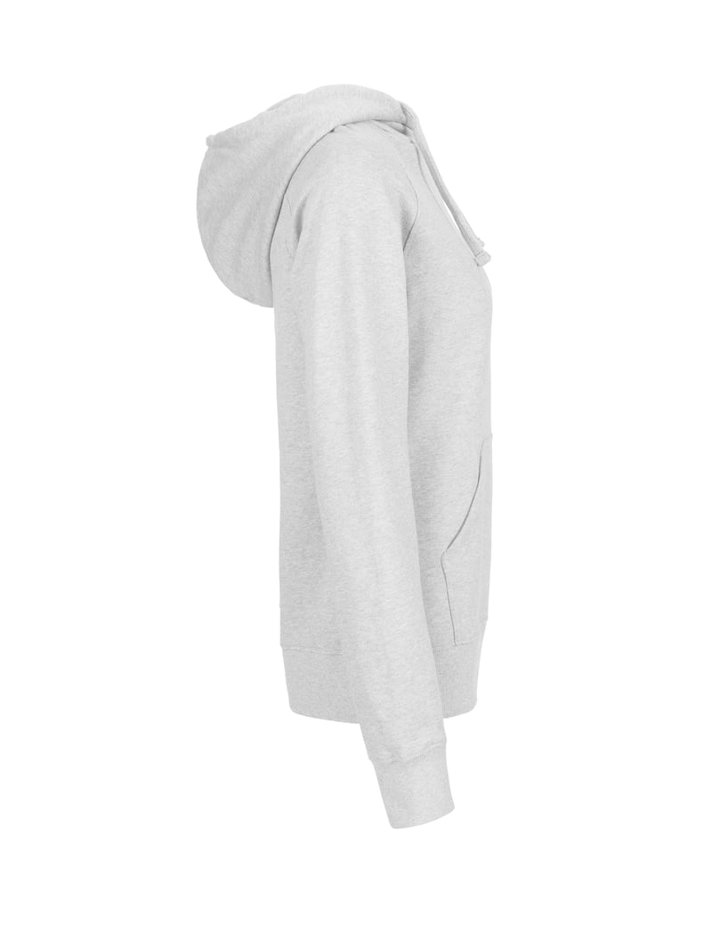 Naisten vetoketjuhuppari, Reilun kaupan puuvilla, 300g – Packshot takaa