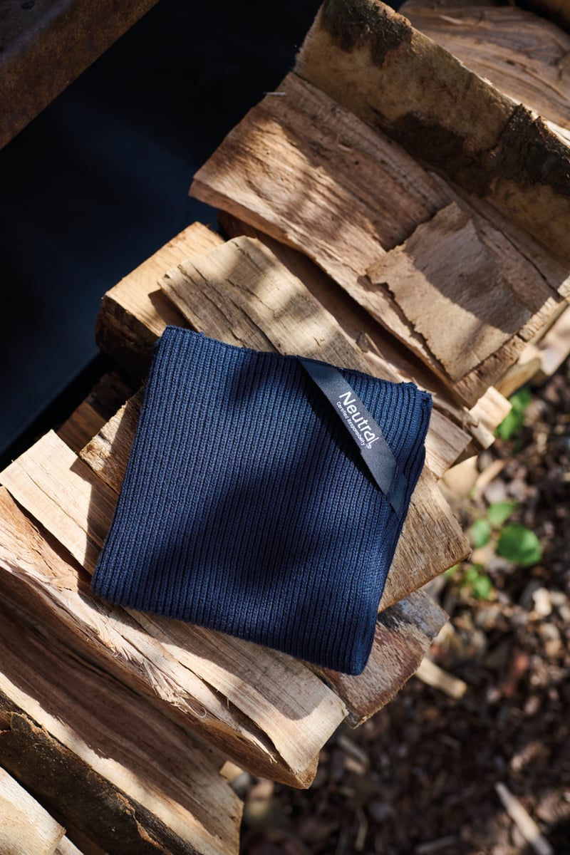 Keittiöpyyhe (rib knit) – Studio edestä