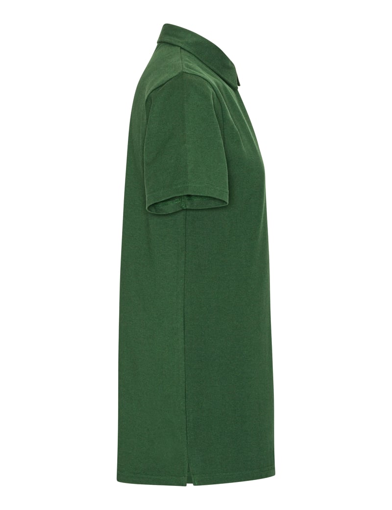 Tiger Cotton Pikeepaita, luomupuuvilla, 220g – Packshot takaa