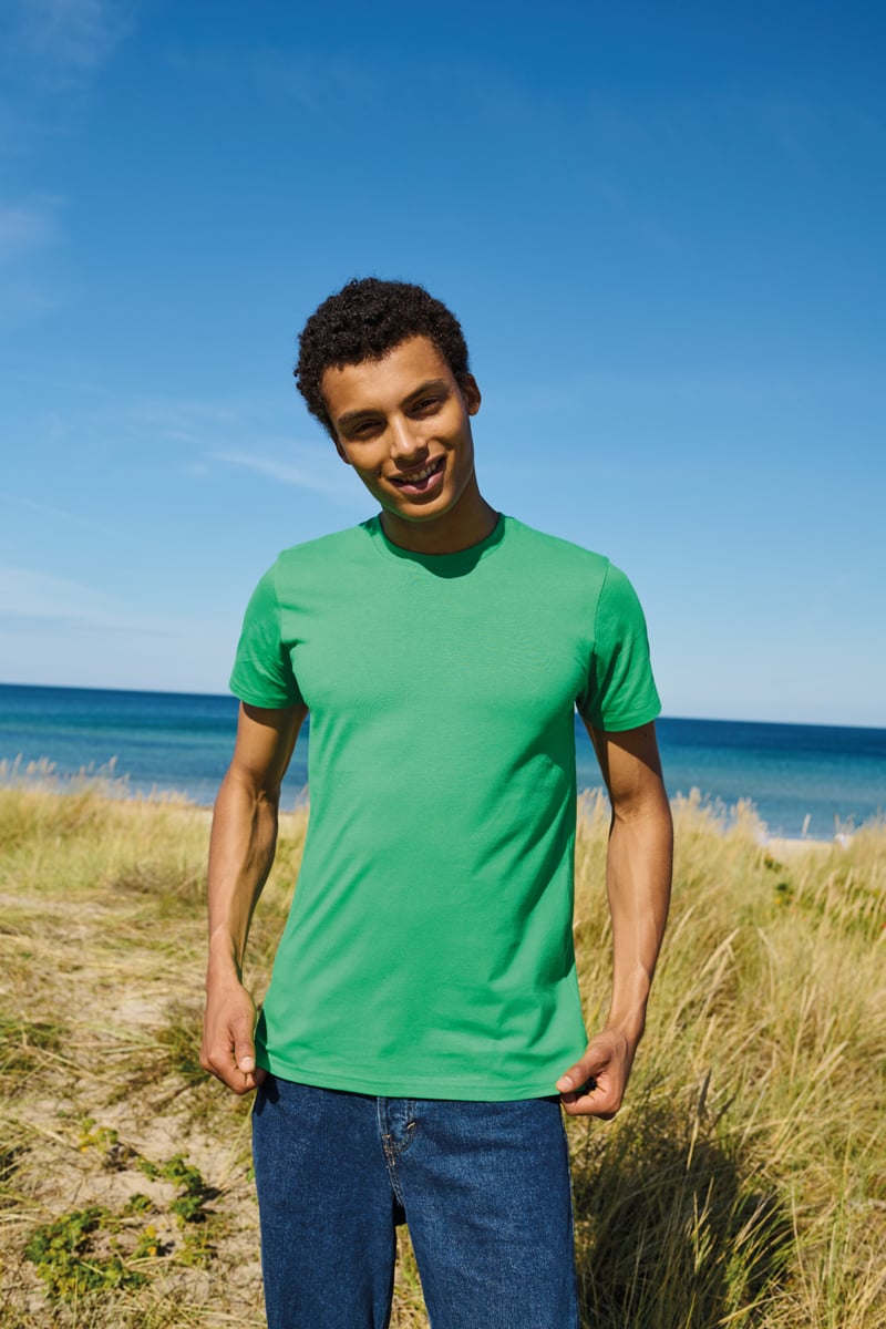 Unisex Tiger Cotton t-paita, luomupuuvilla, 155g – Studio edestä