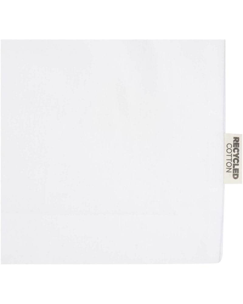 Madras 140 g/m² GRS-kierrätetystä puuvillasta valmistettu kassi levikkeillä 12L – Packshot edestä