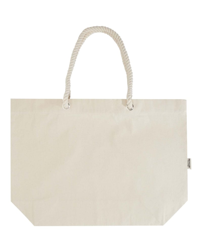 Florida 270 g/m²:n GRS-kierrätetty rantakassi 18L – Packshot edestä