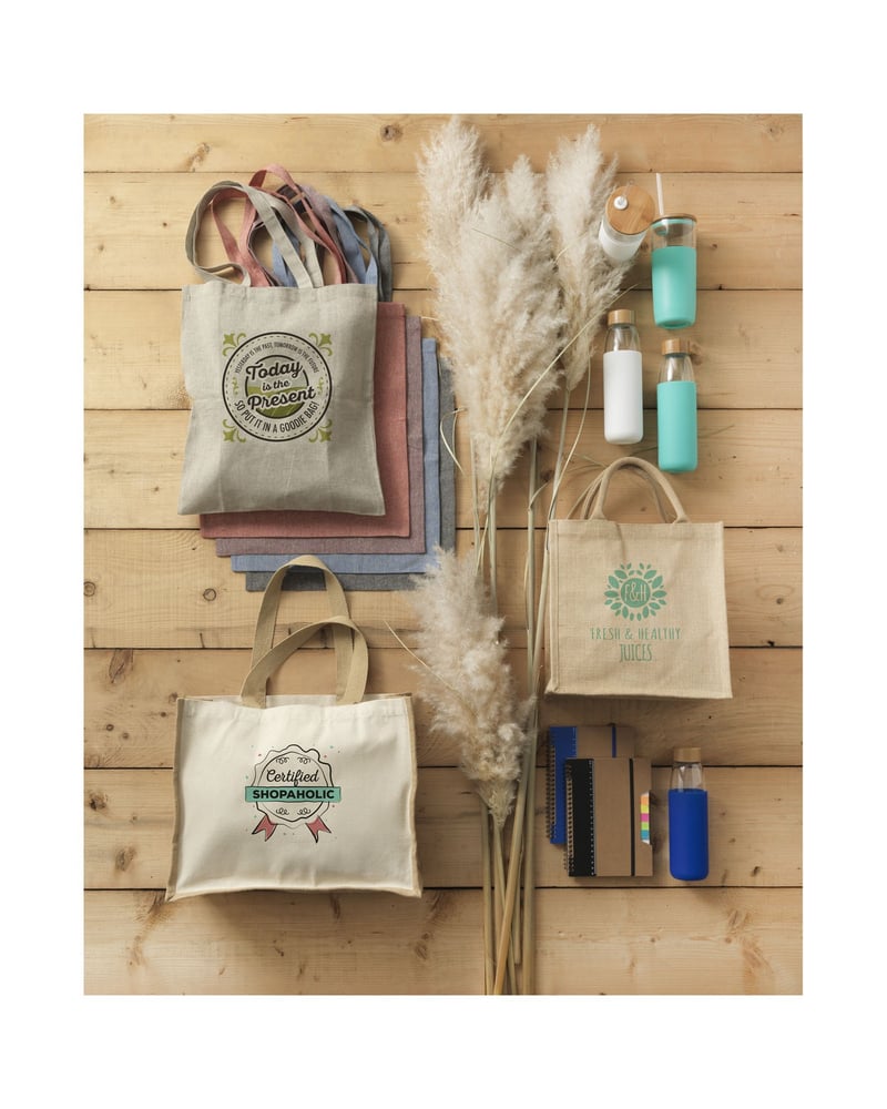 Varai kanvas-juuttikassi 23 l – Packshot edestä