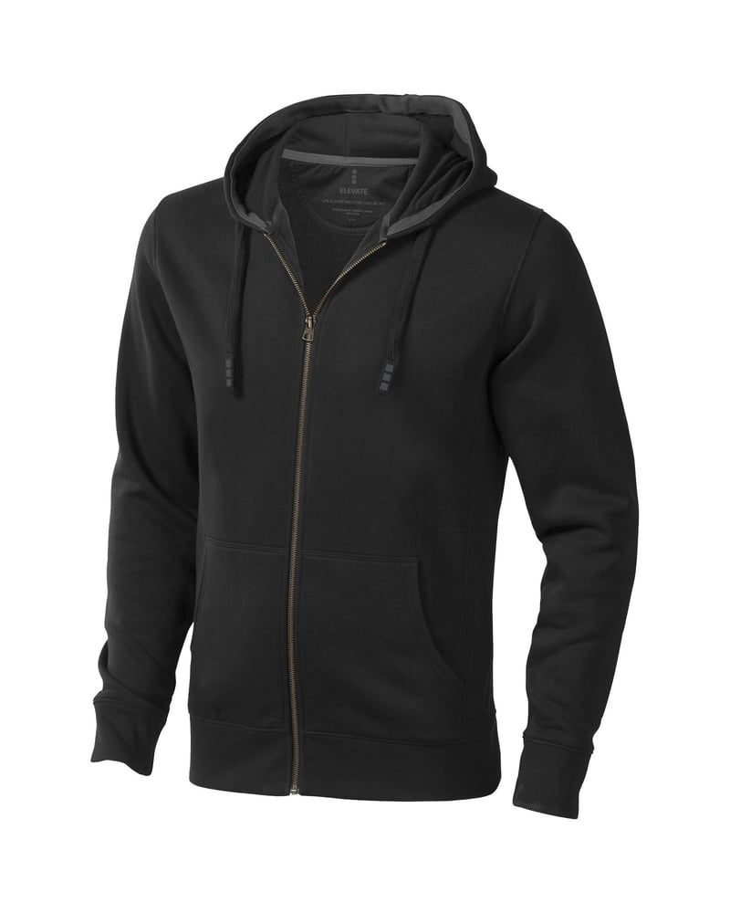 Elevate Arora miesten vetoketjullinen huppari – Studio edestä