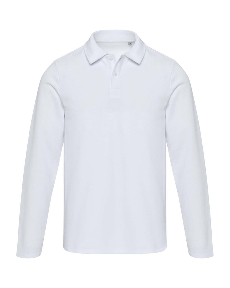 Elevate Apollo unisex pitkähihainen pikeepaita – Studio edestä