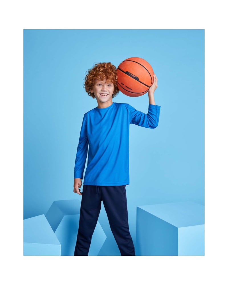 Roly Estoril lasten pitkähihainen t-paita – Packshot takaa