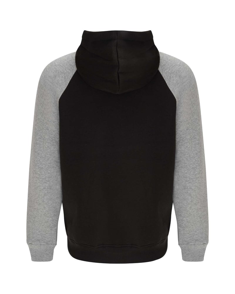 Roly Badet kaksivärinen unisex-huppari – Studio takaa