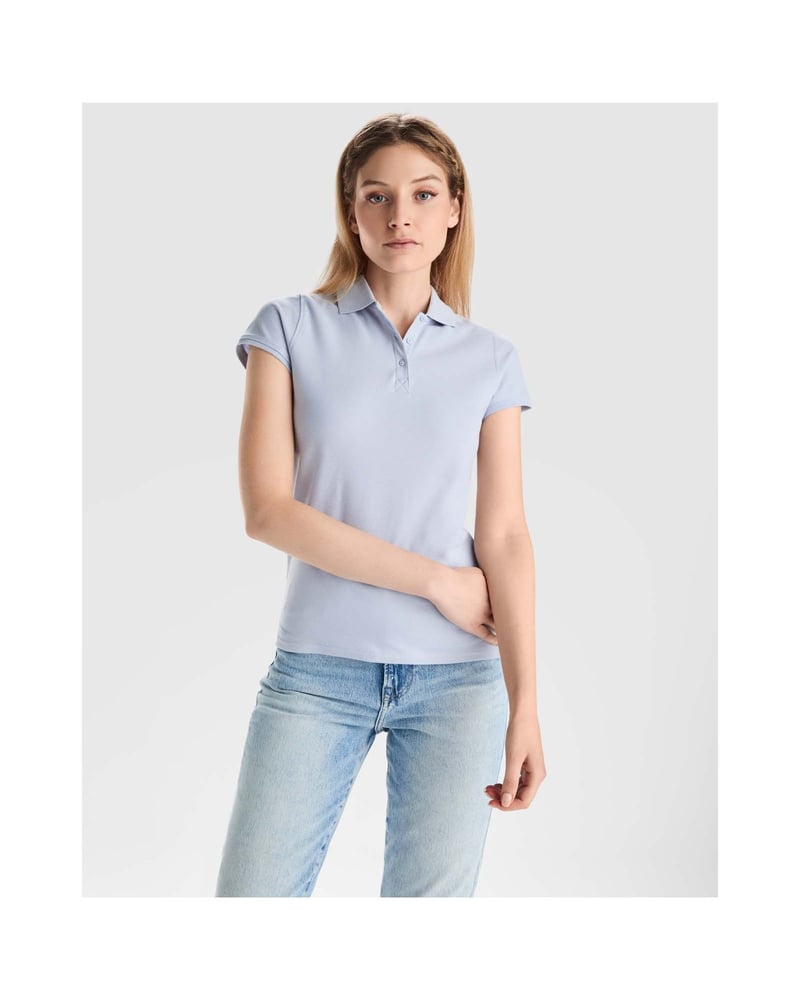 Roly Star naisten pikeepaita – Packshot takaa