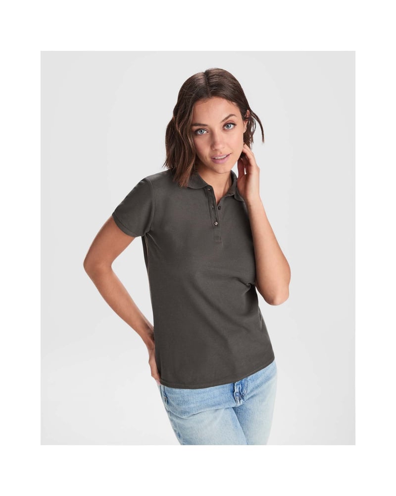 Roly Pegaso Premium naisten pikeepaita – Packshot takaa