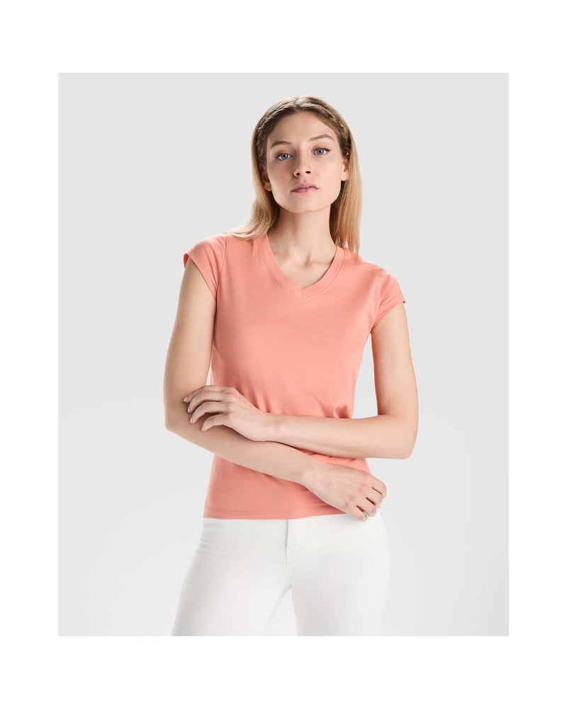 Roly Victoria naisten t-paita v-kaula-aukolla – Packshot edestä