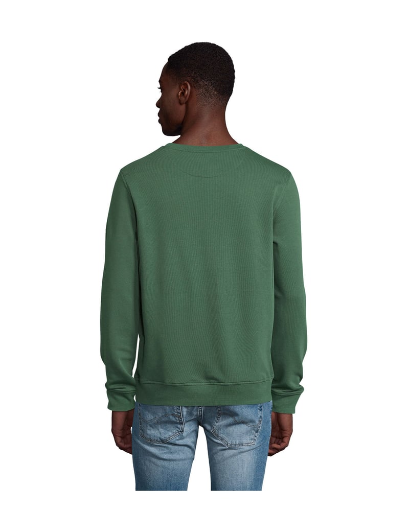 Unisex collegepaita luomupuuvilla 280 g — Sol's Comet – Packshot edestä