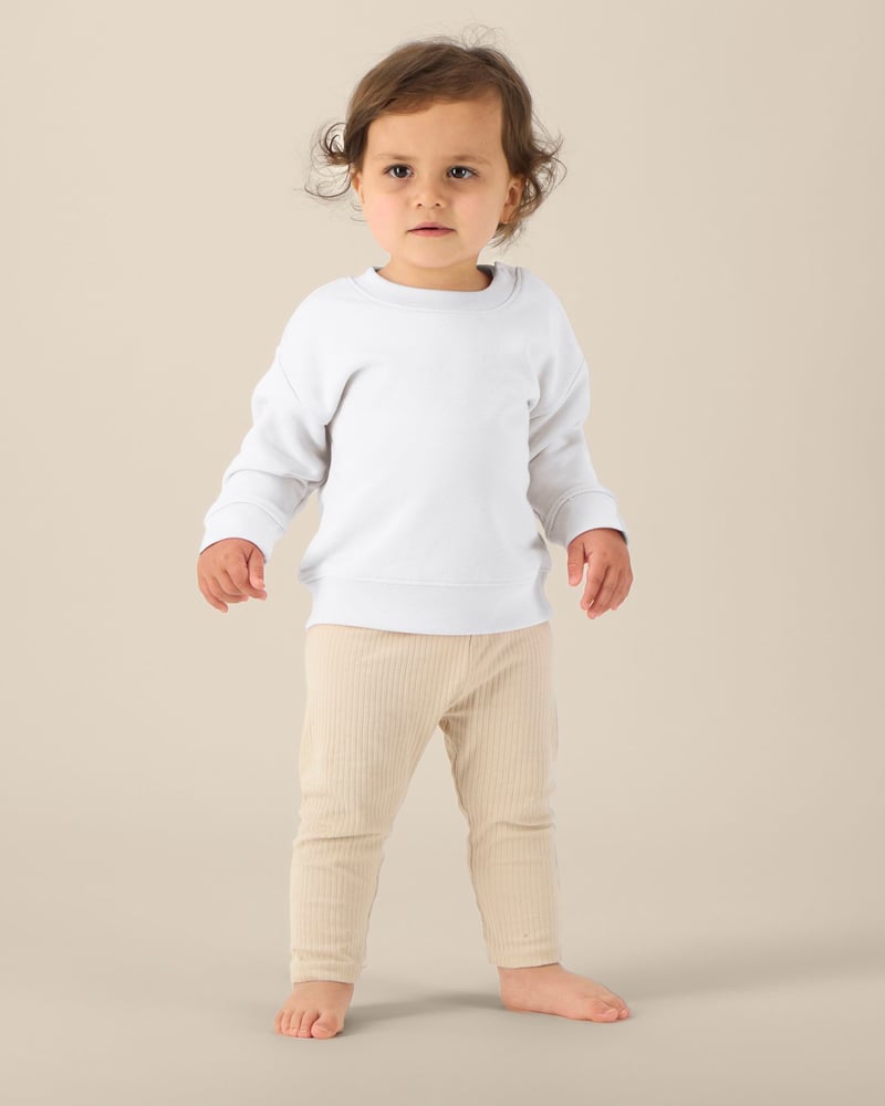 Stanley/Stella Baby Changer vauvan collegepaita, medium fit, 280 g – Studio edestä