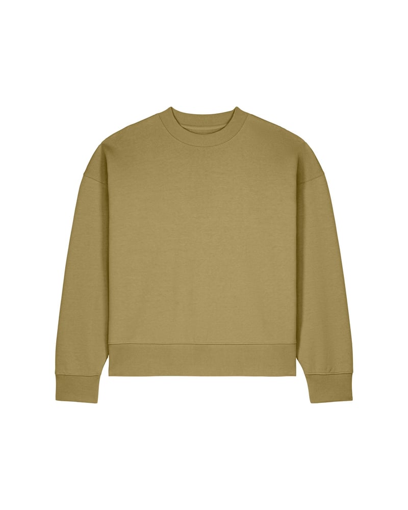 Stanley/Stella Ryler unisex collegepaita, oversized, 400 g – Packshot takaa