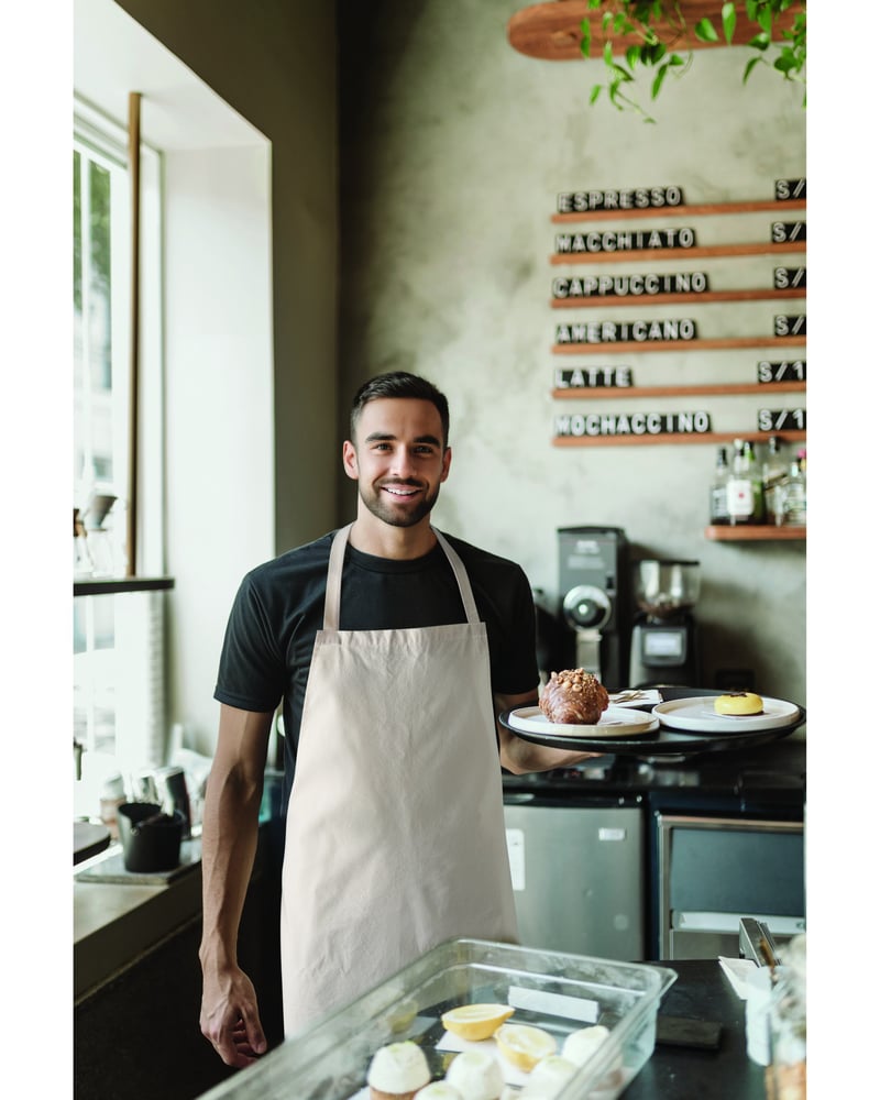 Esiliina Sous 180 g kierrätysmateriaali – kuva 5