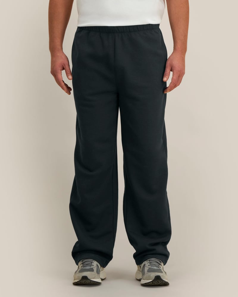 Stanley/Stella Needer unisex collegehousut, relaxed fit, 280 g – Studio edestä