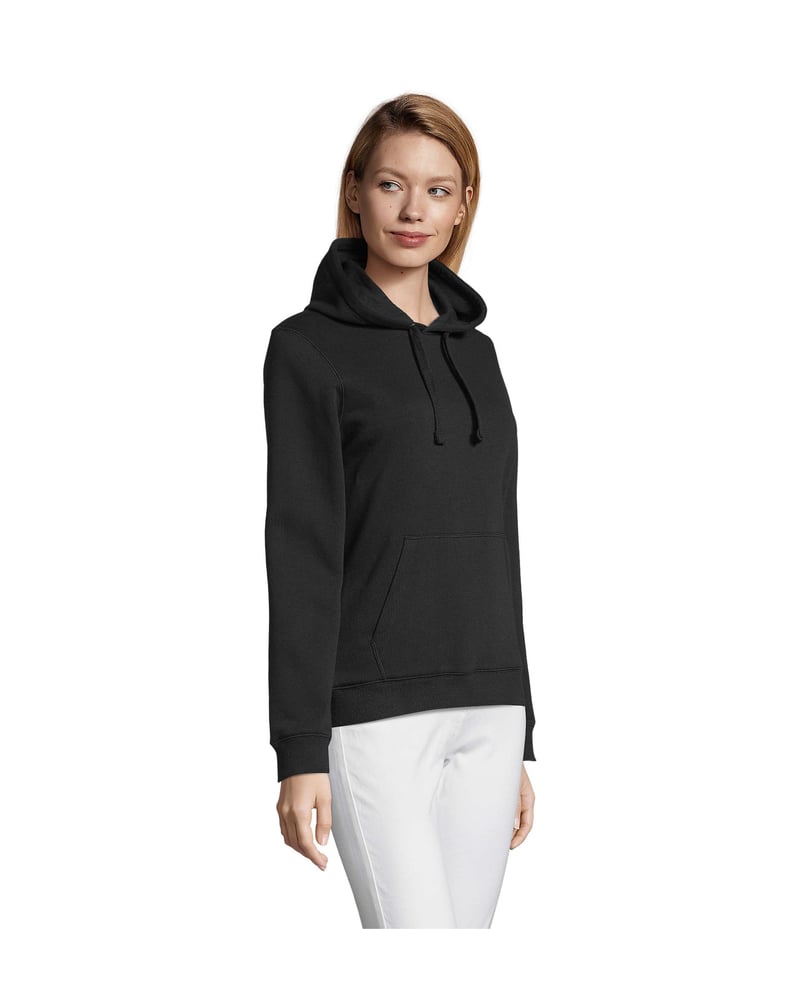 Naisten huppari puuvilla 280 g — Sol's Spencer – Packshot edestä